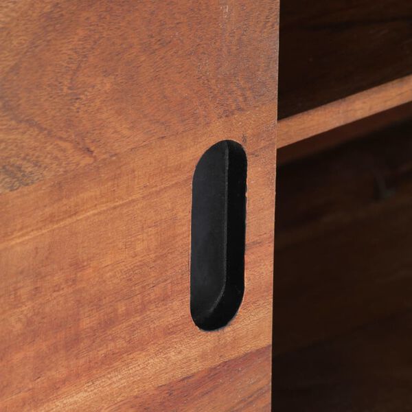 vidaXL TV stolek 120 x 30 x 49 cm masivn&iacute; ak&aacute;ciov&eacute; dřevo