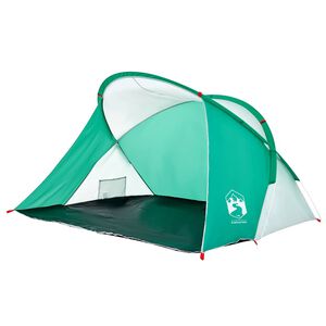 vidaXL Pl&aacute;žov&yacute; stan pro 2 osoby mořsk&aacute; zeleň pop-up nepromokav&yacute;