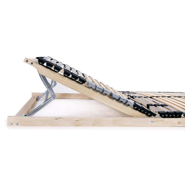 vidaXL Lamelové rošty do postele 2 ks 42 lamel 7 zón 90 x 200 cm