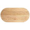 vidaXL Stoln&iacute; deska 100x50x2 cm masivn&iacute; dub ov&aacute;ln&yacute;