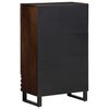 vidaXL Highboard hnědý 60 x 34 x 100 cm masivní mangovníkové dřevo