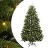 vidaXL Uměl&yacute; v&aacute;nočn&iacute; stromeček 300 cm 300 LED Tepl&aacute; b&iacute;l&aacute; PVC a ocel