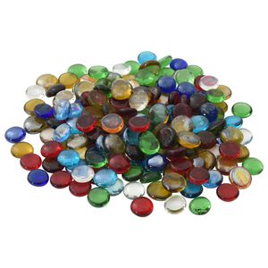 vidaXL Skleněn&yacute; nugget 17-19 mm V&iacute;cebarevn&yacute; Sklo