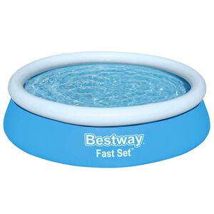 Bestway Fast Set Nafukovac&iacute; baz&eacute;n kruhov&yacute; 183 x 51 cm modr&yacute;