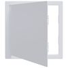vidaXL Př&iacute;stupov&eacute; panely B&iacute;l&aacute; 30 x 30 cm ABS plast