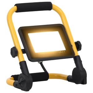 vidaXL LED reflektor s rukojet&iacute; 30 W tepl&eacute; b&iacute;l&eacute; světlo