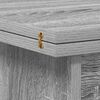 vidaXL Konferenční stolek Šedá Sonoma 55 x 54,5 x 45 cm