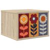vidaXL N&aacute;stěnn&aacute; nočn&iacute; skř&iacute;ňka ESSEN Dub sonoma 36 x 33 x 25 cm