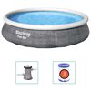 Bestway Fast Set Nafukovac&iacute; baz&eacute;nov&yacute; set s čerpadlem 396 x 84 cm