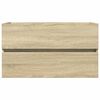 vidaXL Skř&iacute;ňka pod umyvadlo dub sonoma 80 x 38,5 x 45 cm dřevotř&iacute;ska