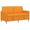 vidaXL Sofa s &uacute;ložn&yacute;m prostorem Tmavě žlut&aacute; 152 x 78 x 87 cm Polyester