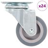vidaXL 24 ks otočn&aacute; kolečka 50 mm