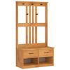 vidaXL Předs&iacute;ňov&yacute; strom SANDNES 87x40x159,5cm Borovicov&yacute; masiv