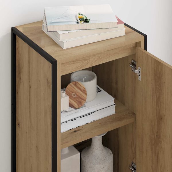 vidaXL Serv&iacute;rovac&iacute; skř&iacute;ň Uměleck&yacute; dub 43 x 36 x 75,5 cm