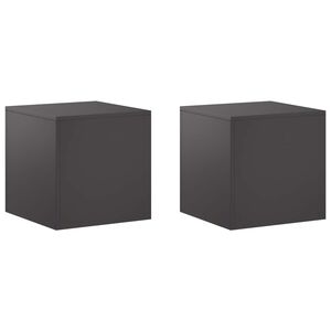 vidaXL Stojan na rostliny 2 pcs Čern&aacute; 40 x 40 x 40 cm Ocel