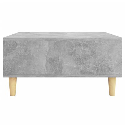 vidaXL Konferenční stolek betonově šedý 60 x 60 x 30 cm dřevotříska