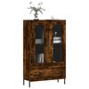 vidaXL Skř&iacute;ň highboard kouřov&yacute; dub 69,5 x 31 x 115 cm kompozitn&iacute; dřevo