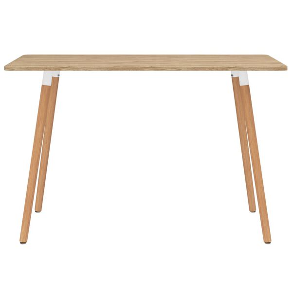 vidaXL 7dílný jídelní set šedý