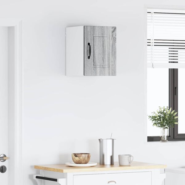 vidaXL Kuchyňsk&aacute; skř&iacute;ň &Scaron;ed&aacute; Sonoma 30 x 31 x 40 cm kompozitn&iacute; dřevo