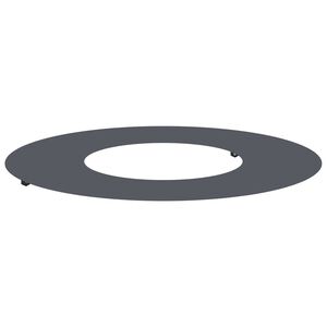 vidaXL vhodn&yacute; pro ploch&yacute; stromov&yacute; kroužek Antracit &Oslash;30 / 60 cm Ocel