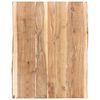 vidaXL Stoln&iacute; deska masivn&iacute; ak&aacute;ciov&eacute; dřevo 80 x (50&ndash;60) x 3,8 cm