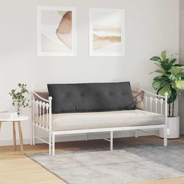 vidaXL Pol&scaron;t&aacute;ř na z&aacute;da Tmavě &scaron;ed&aacute; 140 x 50 cm Žebrovan&aacute; l&aacute;tka