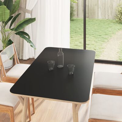 vidaXL Tapeta na nábytek samolepicí matná černá 90 x 500 cm PVC