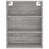 vidaXL Skř&iacute;ň highboard &scaron;ed&aacute; sonoma 69,5 x 34 x 180 cm kompozitn&iacute; dřevo