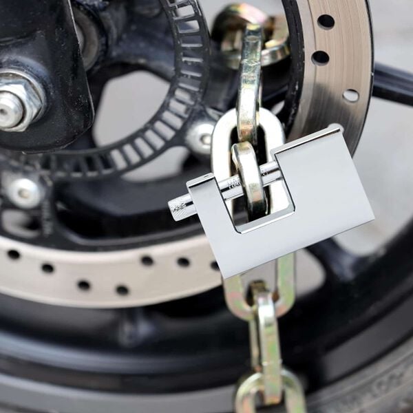 vidaXL visac&iacute; z&aacute;mek 12 pcs Stř&iacute;brn&aacute; 8,7 x 1,9 x 5,5 cm Železo