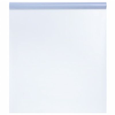vidaXL Okenní fólie 3 ks statické matné průhledné šedé PVC