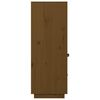 vidaXL Skříň highboard medově hnědá 67x40x108,5 cm masivní borovice