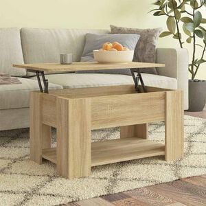 vidaXL Konferenčn&iacute; stolek dub sonoma 79 x 49 x 41 cm kompozitn&iacute; dřevo