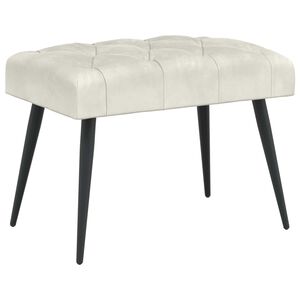 vidaXL Lavice s knofl&iacute;kov&yacute;m pro&scaron;&iacute;v&aacute;n&iacute;m Kr&eacute;mov&aacute; 60 x 40 x 45 cm Samet