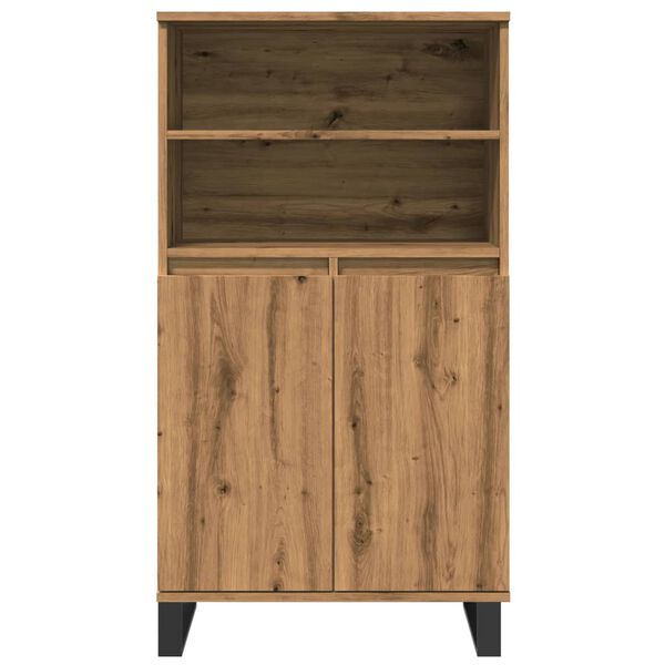 vidaXL Skř&iacute;ň highboard dub artisan 60 x 36 x 110 cm kompozitn&iacute; dřevo