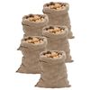 vidaXL Jutov&eacute; pytle 5 ks 60 x 105 cm 100% juta 220 g/m&sup2;