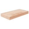 vidaXL Policov&aacute; deska 40x20x4 cm masivn&iacute; dubov&eacute; dřevo bez &uacute;prav