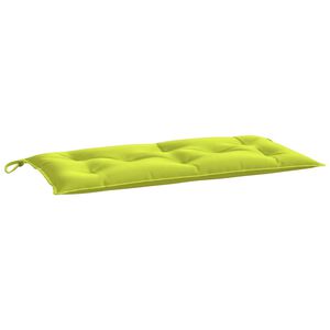 vidaXL Podu&scaron;ka na zahradn&iacute; lavici jasně zelen&aacute; 110x50x7cm l&aacute;tka oxford