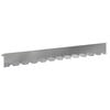 vidaXL Okraj tr&aacute;vn&iacute;ku 30 ks 102 x 10 x 4 cm Ocel Stř&iacute;brn&aacute;