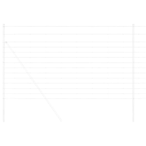 vidaXL Pastevn&iacute; plot Stř&iacute;brn&aacute; 50 x 1,4 m Pozinkovan&aacute; ocel