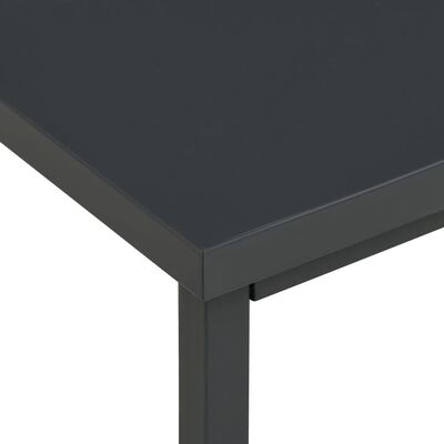 vidaXL Industriální stůl se zásuvkami antracitový 105x52x75 cm ocel