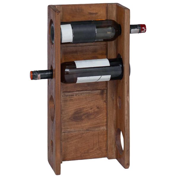 vidaXL Stojan Hněd&aacute; 24 x 13 x 54 cm Masivn&iacute; mahagonov&eacute; dřevo