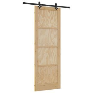 vidaXL Posuvn&eacute; dveře ORKDAL Př&iacute;rodn&iacute; 83 x 232 cm