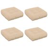 vidaXL Polstry ve 4 kusech VIANEN 4 pcs 100% polyester Kr&eacute;mov&aacute;