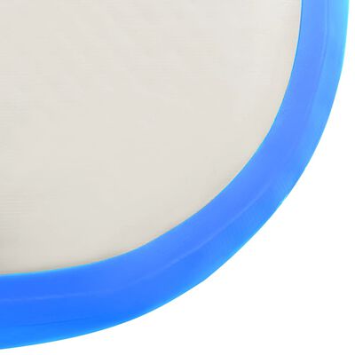 vidaXL Nafukovací žíněnka s pumpou 60 x 100 x 10 cm PVC modrá