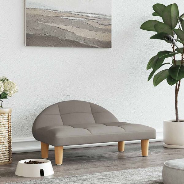 vidaXL Pel&iacute;&scaron;ek pro psy taupe 70 x 52 x 30 cm textil