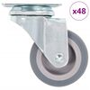 vidaXL 48 ks otočn&aacute; kolečka 50 mm