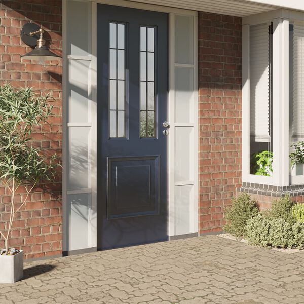 vidaXL Okenn&iacute; f&oacute;lie matn&aacute; pruhovan&yacute; design 60 x 2 000 cm PVC