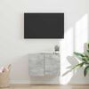 vidaXL TV wall cabinet N&aacute;stěnn&yacute; Betonově &scaron;ed&aacute; 59,5 x 31 x 40 cm