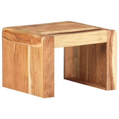 vidaXL Odkládací stolek 43 x 40 x 30 cm masivní akáciové dřevo
