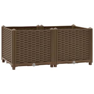 vidaXL Vyv&yacute;&scaron;en&yacute; z&aacute;hon 80 x 40 x 38 cm polypropylen